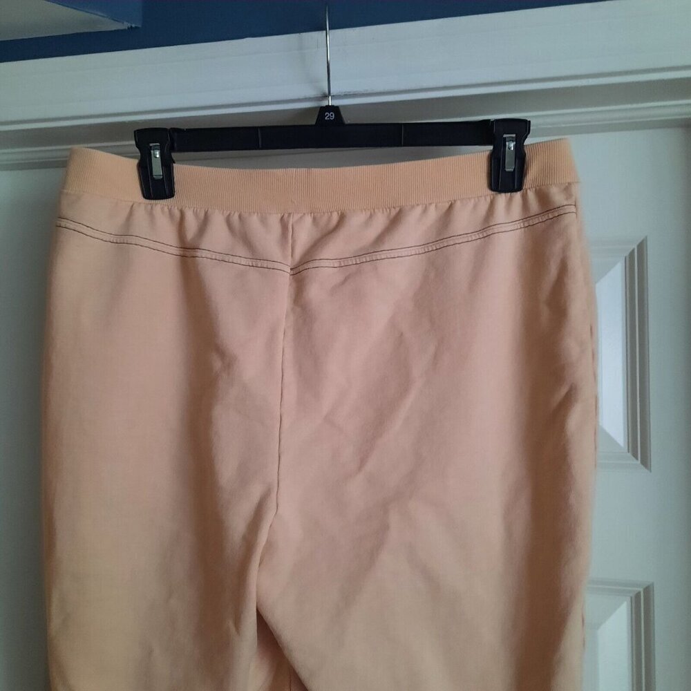 Soft Surroundings Jogger Sweatpants Womens XL Pink Take Time Lounge Tapered‎ - Picture 6 of 13